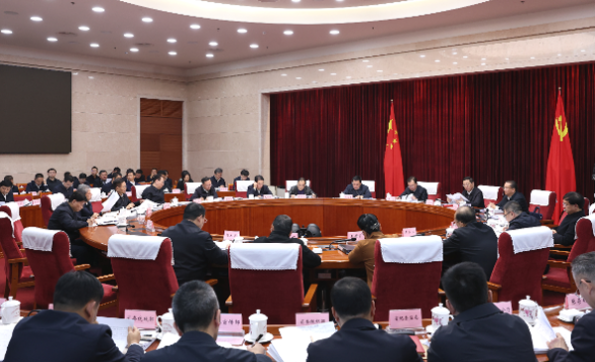 省委常委会召开扩大会议认真传达学习中央经济工作会议精神王宁主持