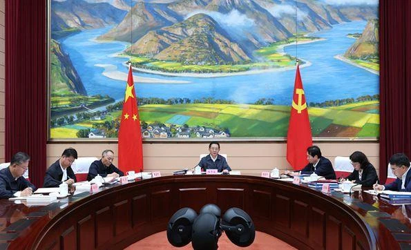 省政府召开党组会议常务会议学习贯彻习近平总书记在庆祝中国共产党成立105周年大会上的重要讲话精神研究防汛减灾、政府系统党的建设、耕地保护和粮食安全等工作王予波主持